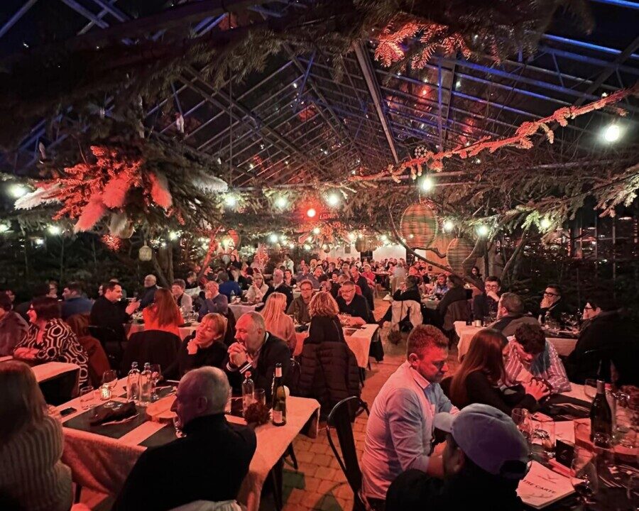 Une soirée bien remplie du Restaurant ephemere les serres d'hiver à Namur