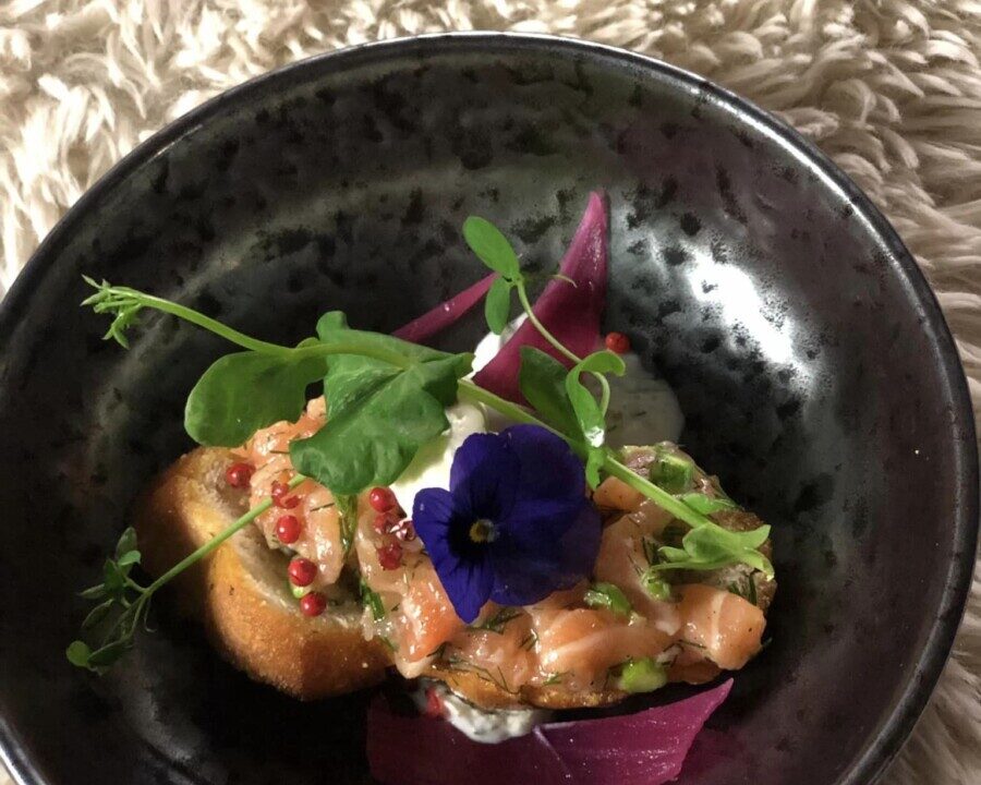 l'entrée du Restaurant ephemere les serres d'hiver à Namur